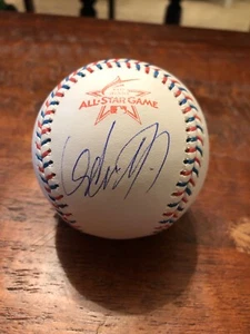 Avisail Garcia Signed 2017 All Star Baseball PSA DNA Coa Tampa Bay Rays - Picture 1 of 4