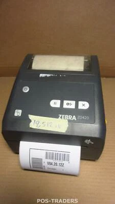 Zebra ZD420 Thermal Printer 203dpi 4" USB/LAN/BT ZD42042-D0EE00EZ 19,512 INCH - Bild 1 von 4
