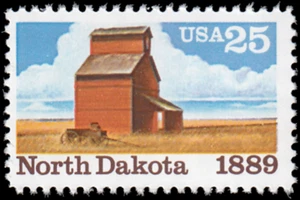 US Stamp #2403 - 1989 25¢ North Dakota Statehood, EzGrade™ G/VG, MNH, OG - Picture 1 of 3