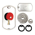 PING PONG - PERSONNALISÉ - ENSEMBLE COMPLET - Tag-Z Military Dog Tags