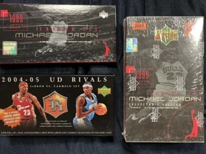 Lot (3) Basketball Karten Michael Jordan, LeBron & Melo You Get Everything Shown! - Bild 1 von 20