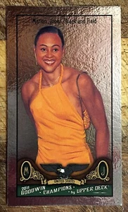 2011 Upper Deck Goodwin Champions Mini Foil MARION JONES #3 / NM-MT - Bild 1 von 2