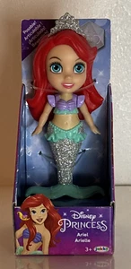 Figura Princesa Disney Ariel Murmaid Muñeca Brillo Posable 3.5" JAKKS - Imagen 1 de 10