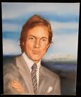 Richard Chamberlain Signed 16x20 One Of A Kind Hand Painted Canvas JSA Authentic