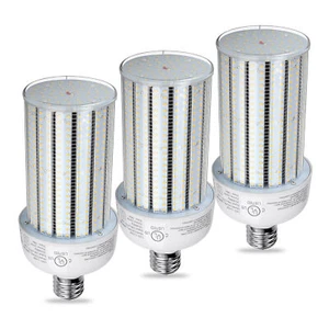 3X 100W LED Corn Light Bulb, E39 Mogul Base Industrial Commercial Lighting 6000K - Picture 1 of 12