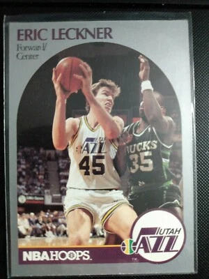 1990-91 NBA Hoops 291 Eric Leckner - Image 1 of 2