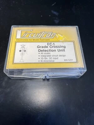 All Scales Circuitron #800-5201 DT-1 Grade Crossing Detection Unit NIP - Image 1 of 4