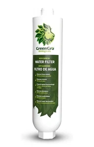 GreenGro Water Filter - Removes Heavy Metals - Fits 5/8" Water  or Garden Hose - Picture 1 of 5