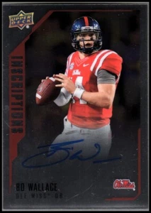 2015 Upper Deck Inscriptions #BW Bo Wallace Auto - NM-MT - Picture 1 of 2
