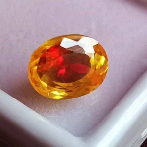 Amazing Bi-Color NATURAL 12-14 Ct PITAMBARI Sapphire Oval Cut Certified GEMSTONE - Picture 1 of 5