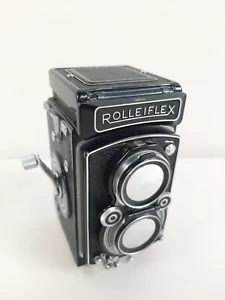 Rolleiflex Rollei Synchro-Compur Franke & Heidecke Zeiss-Tessar 3.5/75mm - Picture 1 of 7