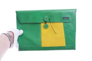 FREITAG Bag Pouch Green Yellow - Picture 1 of 8