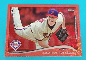 2014 Topps Red FOIL #122 Jonathan Papelbon Phil Phillies Baseball Card G5 - Picture 1 of 2