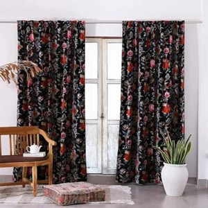 Velvet Curtains, Luxury Drapes for Living & Bedroom Curtains, Many Color Curtain - Picture 1 of 59
