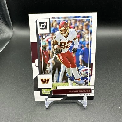 2022 Panini Donruss Football Logan Thomas Base Card #179 Washington Commanders - Image 1 of 2