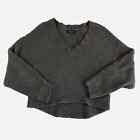 American Eagle Pullover Olive Green Cropped Sweater Women's Size XS