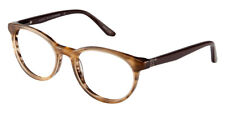 100 Authentic Ann Taylor Atp803 Eyeglass Frames - Frame Brown Horn Size 48/16m