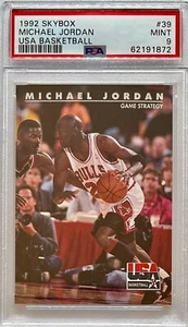 1992 Skybox Michael Jordan Team USA #39 PSA 9 MINT. Chicago Bulls  - Bild 1 von 2
