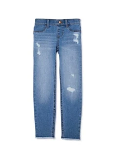 Wonder Nation Girls Fashion Distressed Jeggings Size S (6-6X) NEW - Picture 1 of 4