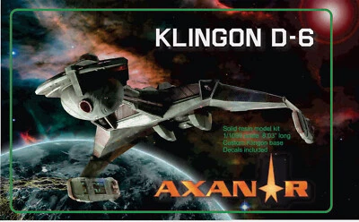 Axanar Klingon D-6 resin 1/1000 Model Kit Star Trek Prelude to Axanar - Image 1 of 4