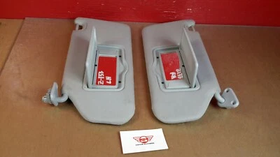 2014 Mitsubishi RVR Outlander Sport Sun Visor Sunvisor Left & Right Set OEM Gray Foto 1 de 4