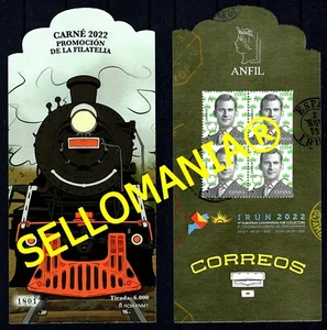 2022 CARNE ECC IRUN CARNE PROMOCION FILATELIA FERROCARRIL 5602 CP ** MNH TC24195 - Bild 1 von 1