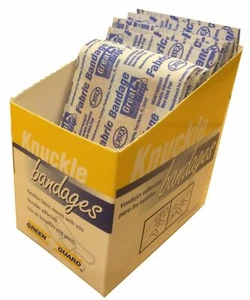 Heavy Duty Fabric Knuckle Bandage - 1-1/2" x 3" 40 count box - Picture 1 of 1