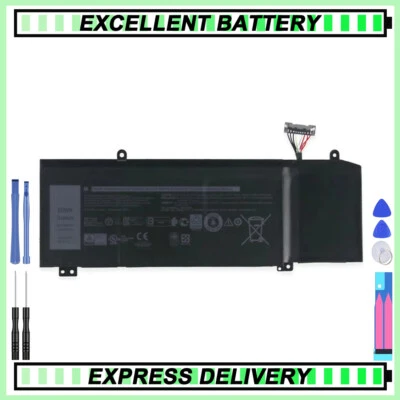 NUEVA BATERÍA DELL 1F22N JJPFK DELL G5 5590 7590 ALIENWARE M15 M17 15.2V 60WH Foto 1 de 4