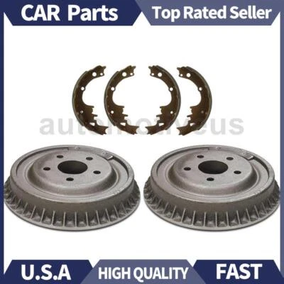 Tambor de freno de zapata de freno de tambor trasero 3X C-Tek para Chevrolet Caprice 1991 1992 1993 Foto 1 de 4