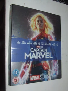 Captain Marvel BLU RAY with Marvel Phase 3 slipcover - Picture 1 of 3