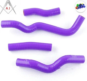 For KAWASAKI KLX250 DTRACKER 2008-2015 Purple Silicone Radiator Coolant Hose - Bild 1 von 3