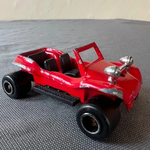 Majorette Red Dune Buggy #232 veicolo pressofuso scala 1/55 - Foto 1 di 7