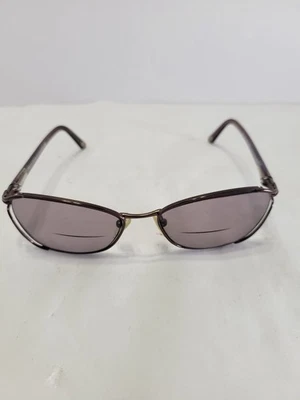 VINTAGE VERSACE (GAFAS DE SOL). BRONCE REDONDO OVEL STRASS MARRÓN HELADO CATEYE GIANNI, Foto 1 de 4