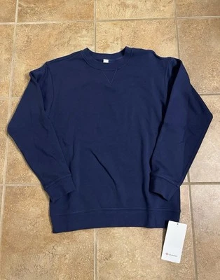 Sudadera Lululemon All Yours Crew Talla 4 NISE Noche Azul Marino Nueva con Etiquetas Foto 1 de 4