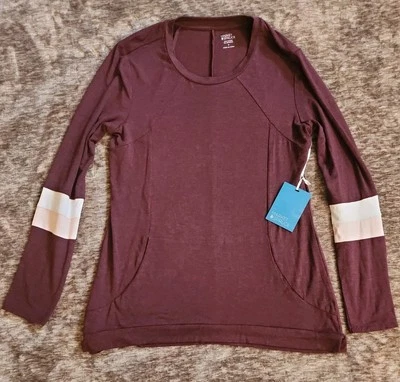 Nuevo Market & Spruce Granate M Manga Larga Puntada Fijar Bolsillos  Foto 1 de 4