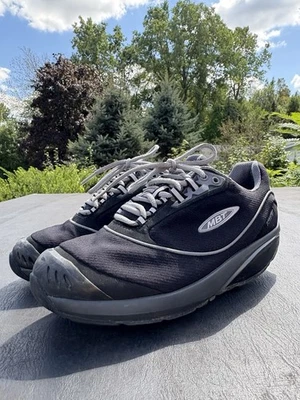 MBT Gore-tex Women's Black Lace Up Rocking Comfort Shoes Sneakers Size 8-8.5 - Image 1 of 4