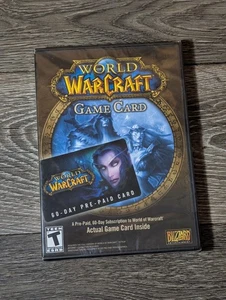 2005 World of Warcraft 60-Day Pre-Paid Game Card Expired Collectible - Bild 1 von 7