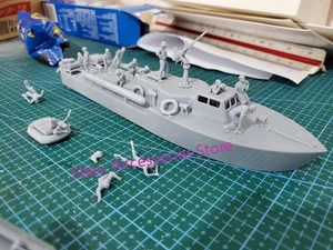 3D printed 1/72 Japan WW II torpedo boat kit 23 people/speedboat/plus lifeboat - Picture 1 of 6