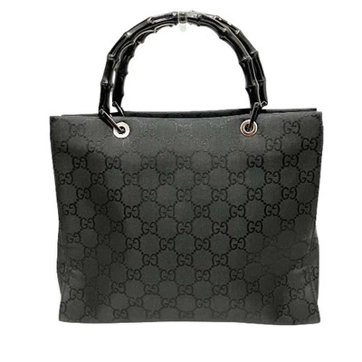 GUCCI Bamboo 002 1010 Tote Bag/Handbag for Women, Free Shipping [Used] - Image 1 of 4