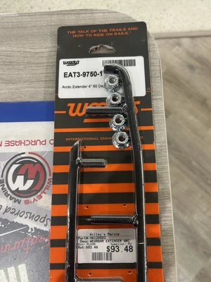 Woodys - EAT3-9750 - Extender Trail III Flat-Top Carbide Runners - Image 1 of 4