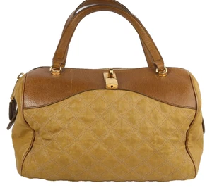Marc Jacobs Umhängetasche Bowler Bag braun Leder gesteppt Leder - Bild 1 von 14