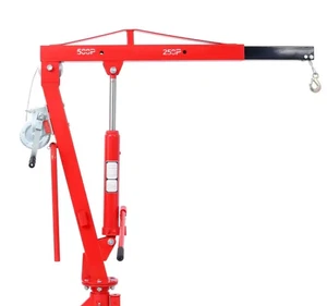 500Lb Pickup Truck Hydraulic PWC Dock Jib Engine Hoist Crane - Picture 1 of 15