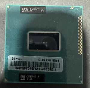 Intel Core Dual-Core i5-3230M 2.6GHz Socket G2 512KB/3MB Laptop Processor SR0WY - Picture 1 of 4
