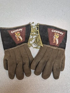 VINTAGE WESTERN STYLE KINDER "COWBOY" HANDSCHUHE - Bild 1 von 10