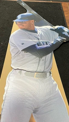 KEN GRIFFY JR ALL SPORT TAMANHO REAL PAPELÃO STANDEE RECORTE DECK SUPERIOR MARINERS - Imagem 1 de 2