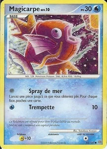 Carte Pokemon " MAGICARPE " Niveau 10 Tempête PV 30 65/100 - Bild 1 von 1