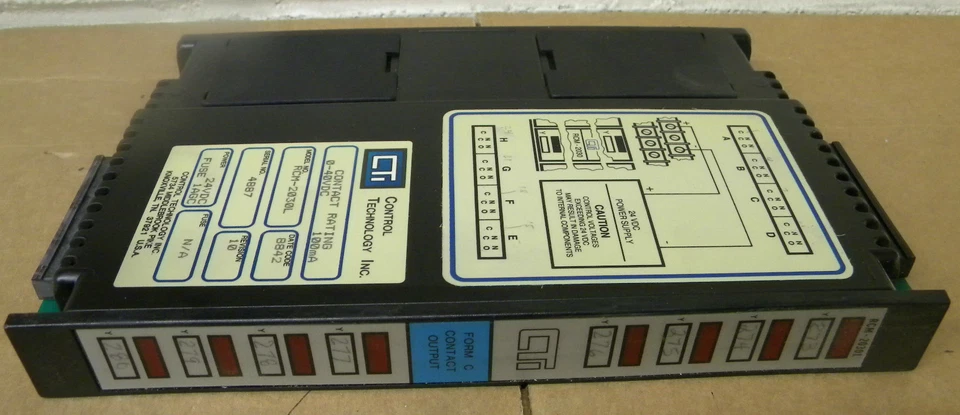 CTI RCM-2030L FORM C CONTACT OUTPUT MODULE RCM2030L - Image 1 of 1