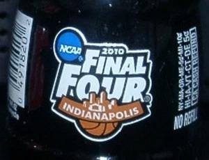 Coca-Cola Final Four Indianapolis Cola Flasche 2010 - Bild 1 von 1