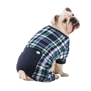 Pijama a cuadros azules para perro de Pawslife - Imagen 1 de 4