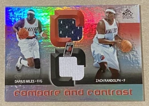 2005-06 REFLECTIONS MIILES RANDOLPH KIRILENKO BOOZER SP QUAD JERSEY #d 20/50 ! - Picture 1 of 3